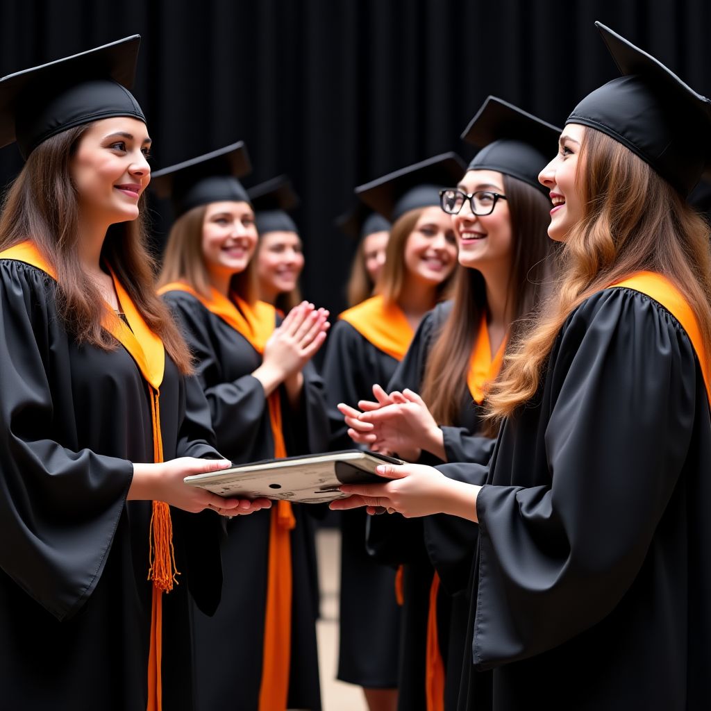 Ceremonia de graduación de estudiantes del programa de certificación